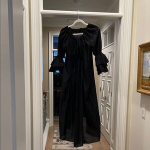 Amano by Lorena Laing Black silk Dress(bw)